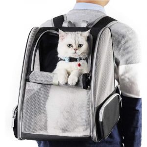 Small Dog & Cat Breathable Pet Backpack (Foldable)