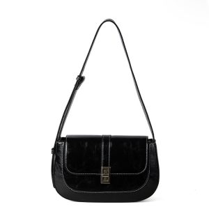 Women's Korean-Style Retro Shoulder Bag — Versatile Commuter Underarm Bag