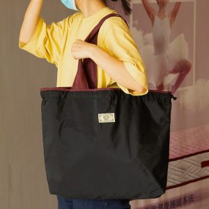 Foldable, Portable Shoulder Tote Bag