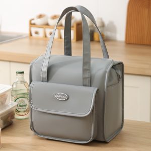 Large-Capacity Portable Lunch Bag — Handbag-Style Lunchbox Carrier for Students