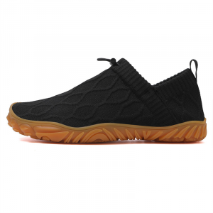 British Retro Trainer Shoes, Plus Size, Breathable Knit Casual Loafers