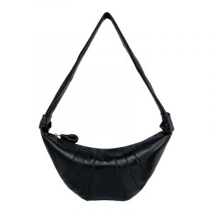 French Top-Grain Lambskin Croissant Bag