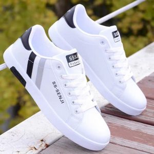 White shoes men's casual sports shoes