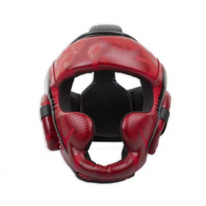 Polyurethane Boxing Headguard with Comfortable Facial Protection