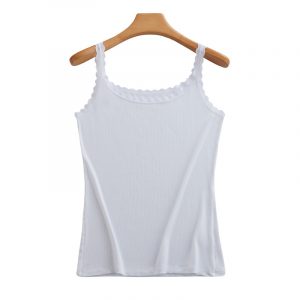 Slim-fit sleeveless base layer top