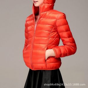 Slim-fit Korean style silk and cotton fashion jacket