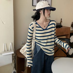 Korean style long-sleeved base layer top