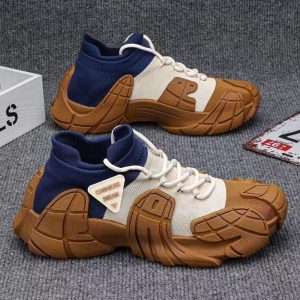 Youth Fashion Color blocked Sports Shoes