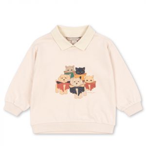 Autumn Winter Kids Fleece Set with Dog Candy Long sleeves Top Heart Pants Thickened Children's Clothing Ensemble