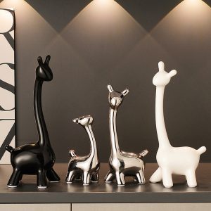 Home living room deer ornaments