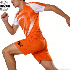 Customized sports suit sets for adult men, training wear, children's competition volleyball uniforms, short-sleeve women's volleyball jerseys with printed letters, and football jerseys