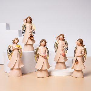 Love girl angel ornaments home porch