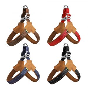 Reflective dog leash with anti-explosion function