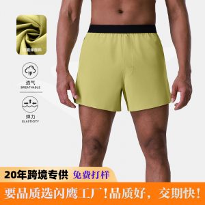 Men's quick-drying 3-inch sports shorts, American style for basketball, marathon and outdoor running