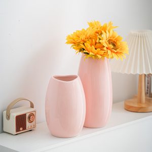 Ceramic vase ins home porch