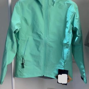 Mint Man Style Blue Coat, New Arrival for Spring and Winter 2025, Casual Loose Fit Outdoor Hooded
