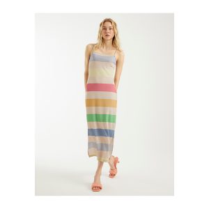 Women's Floor-Length Patterned Casual A-line Dress