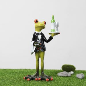 Resin small frog garden ornaments creative crafts