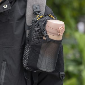 Outdoor Sports Mobile Phone Bag, Dyneema Multi-Functional Waist Pack Accessory Bag, Mountaineering and Hiking Phone & Water Bottle Hanging Bag