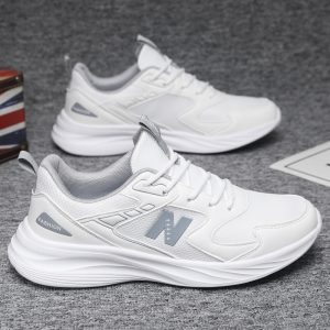 Flyknit breathable mesh men's shoes