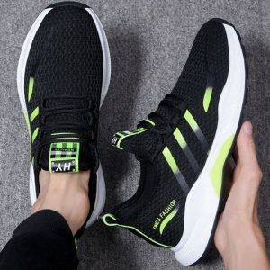 Trendy shoes, lightweight running, casual hollow shoes, men's shoes