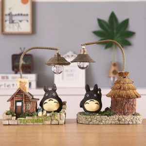 Cartoon Animation Wooden House House House Night Light Home Decoration