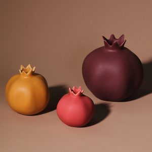 Ceramic Pomegranate Ornaments