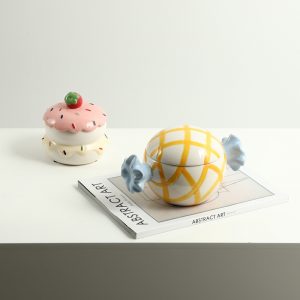 Creative Candy Snacks Ceramic Jar