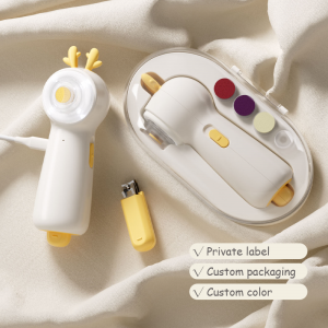 baby Nail Trimmer Electric Newborn Nail Grinder Safe Baby Nail