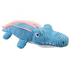 Large plush crocodile pet toy, self-entertaining cat toy, cross-border pet supplies, talking dog toy