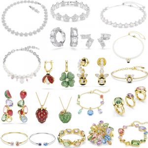 Necklace women's niche design bracelet high-end earrings light luxury