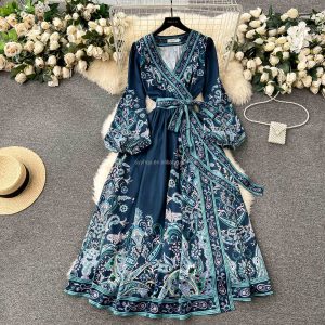 Latest Design Plus Size Dress Women's Casual and Elegant Short Sleeved
