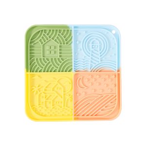 Silicone Pet Lick Mat — Slow Feeder Pet Dish