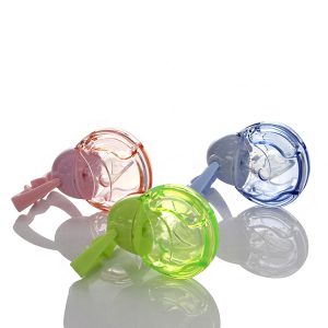 Full Silicone Closed Petal Play Mouth Pacifier