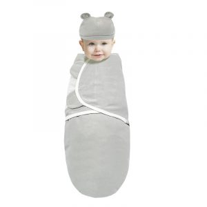 Swaddle Wrap Babies Sleeping Bags Baby Swaddle with Hat Headband Set