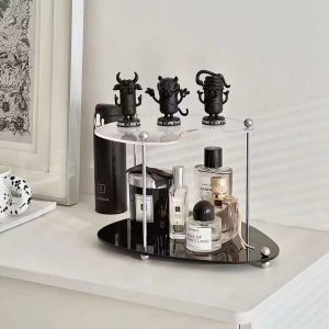 Acrylic water cup storage rack for living room