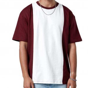 Custom Men's Oversized Street wear T Shirt 100% Thick Cotton Drop Shoulder
