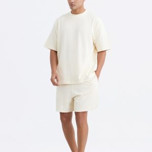 Breathable Men Summer Clothes Fashion Short Sleeve Patchwork