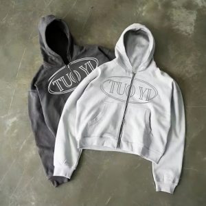 Zip up Hoodies Custom Design Sweat Wear High Quality Oversized