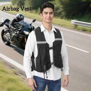 Adjustable-Size Motorcycle Airbag Vest / Sportswear Jacket