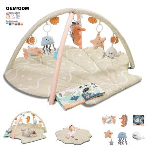 Baby Play Gym Mat Oversize Tummy Time Activity Mat