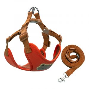 Multi-functional adjustable dog harness for walking small and medium-sized dogs
