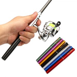 1m / 1.4m Portable Telescopic Fishing Rod & Reel Set