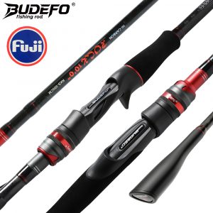 BUDEFO ROCK Carbon Fiber Lure Rod (Spinning/Fishing Handle Optional)