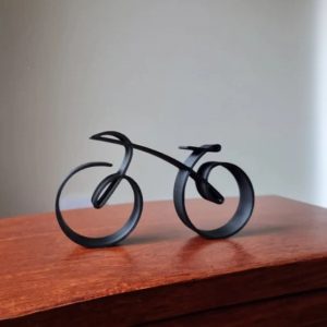 Geometric Bicycle Wall Art