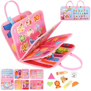 Baby Activity Board with Bag