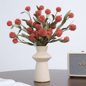 Simulation 6 head Gold Ball home wedding decoration flower arrangement