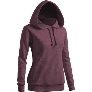 High Quality Long Sleeves Sweatshirt Red Hooded Hoodie Sportswear
