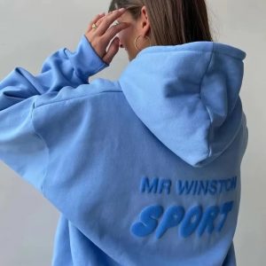Heavyweight Cotton Oversized Hoodie Custom Logo Heat Transfer