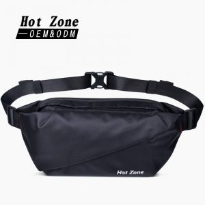 Lightweight waterproof nylon large-capacity multifunctional outdoor hiking, mountaineering and cycling crossbody sports waist pack